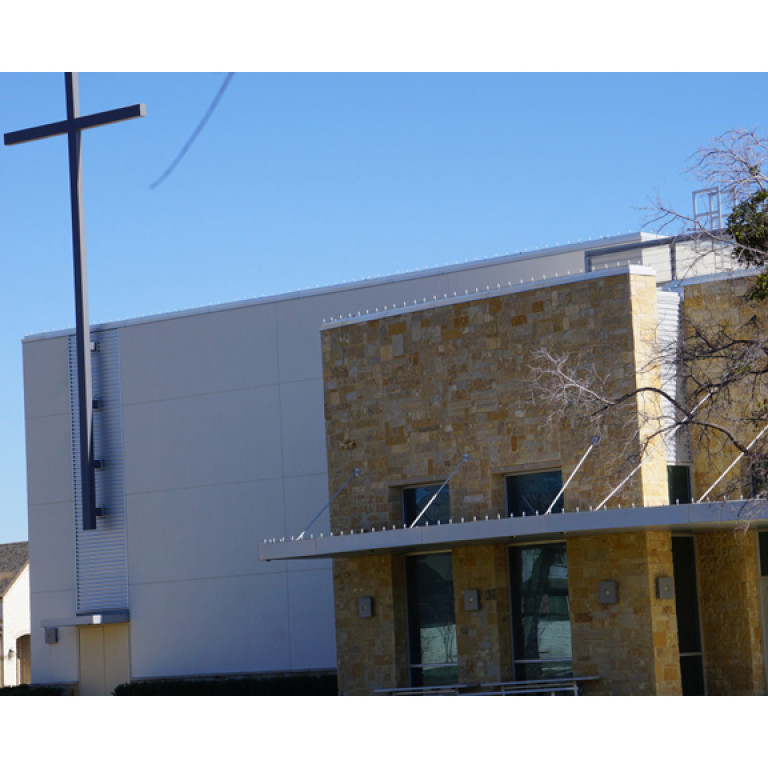 stucco and thin stone